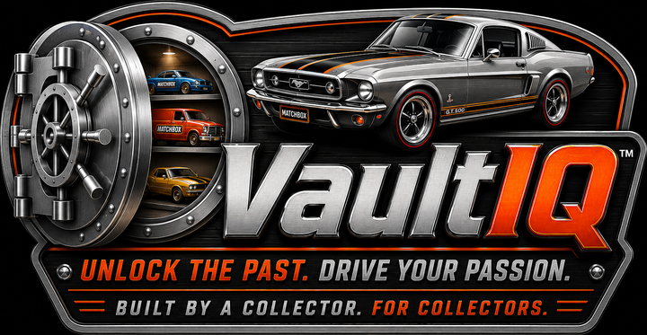 VaultIQ — Unlock the Past. Drive Your Passion. Built by a collector. For collectors.